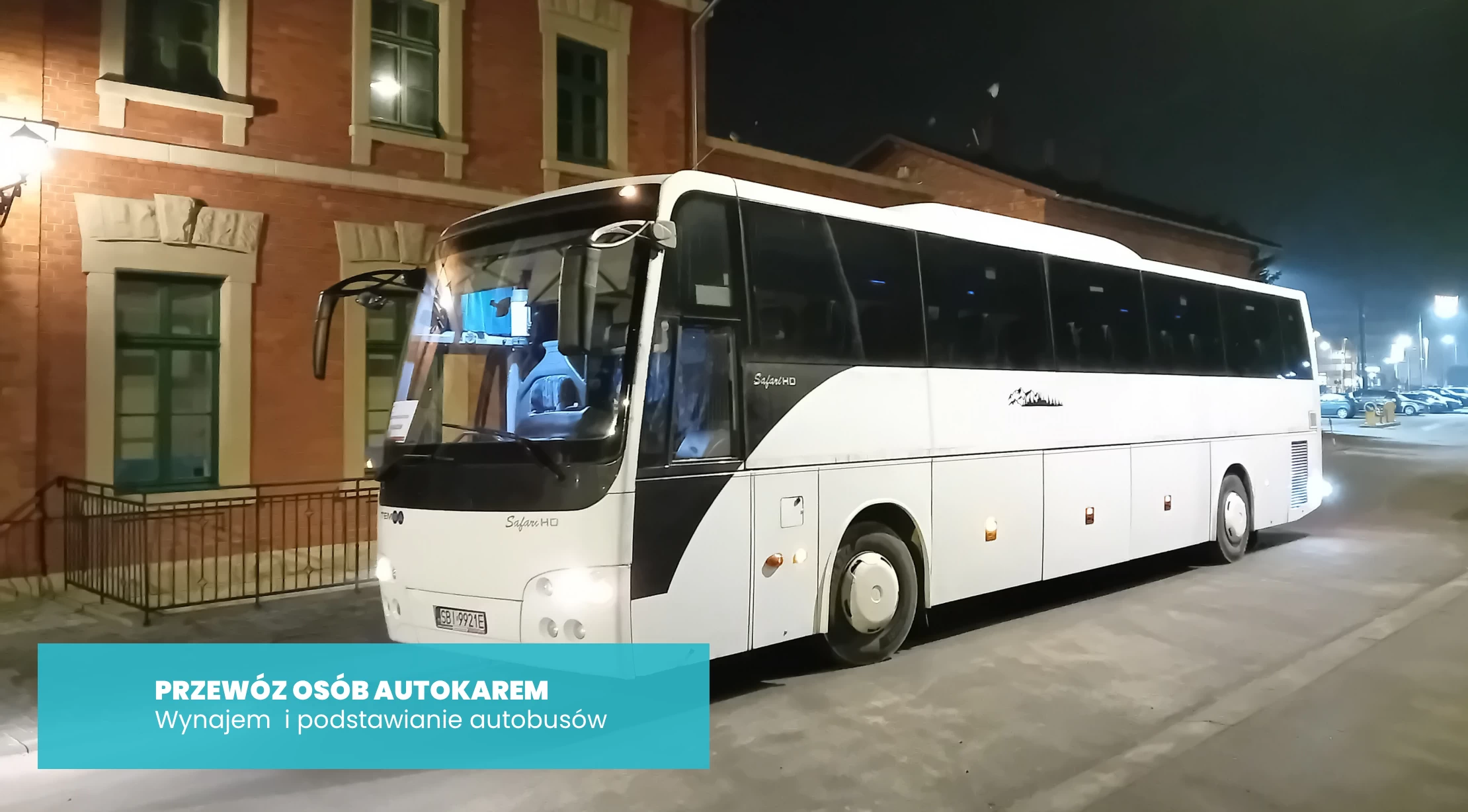 Przewóz osób autokarem