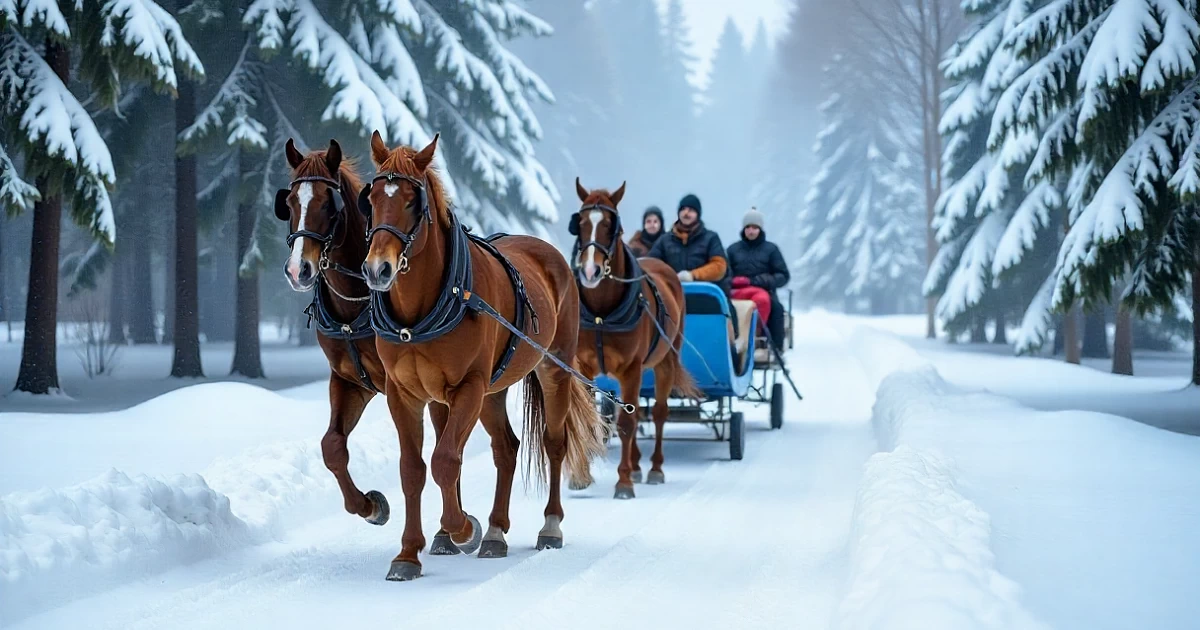 Przwóz osób na kuligi Bielsko-Biała